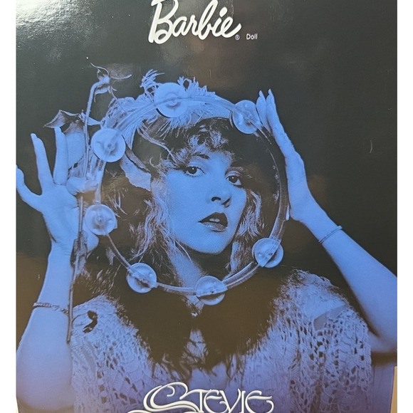 Barbie Stevie Nicks Bella Donna Doll In White Dress New Sealed IN HAND - Picture 11 of 16